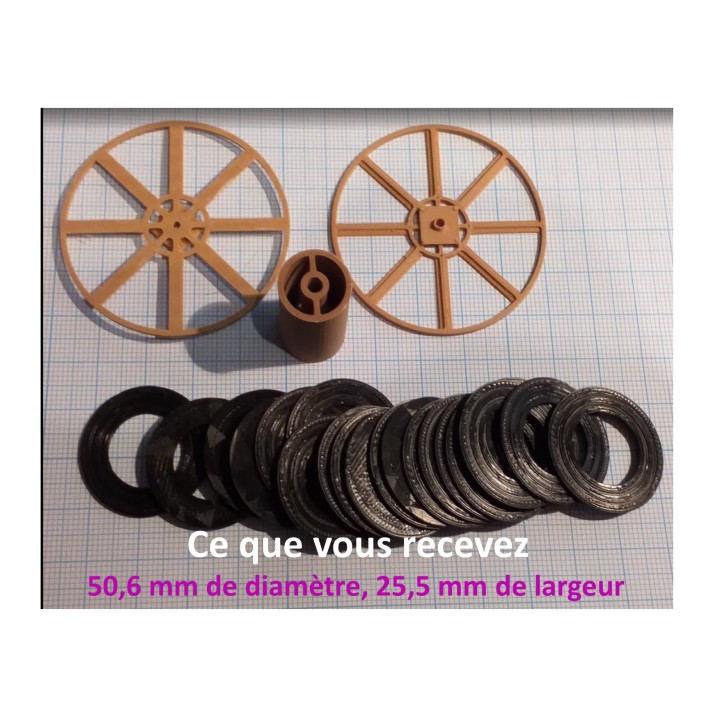 Touret Sncf de câble, en métal. Echelle zéro 1/43,5