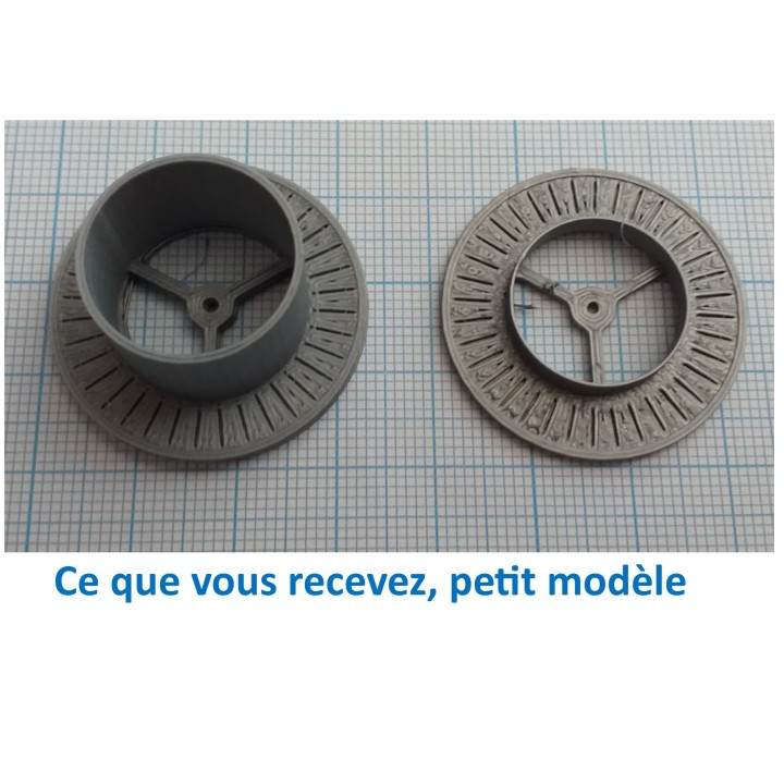 Touret Sncf de fil de cuivre, fil de caténaire, vide, en métal. Petit modèle 32 mm. Echelle zéro 1/43,5