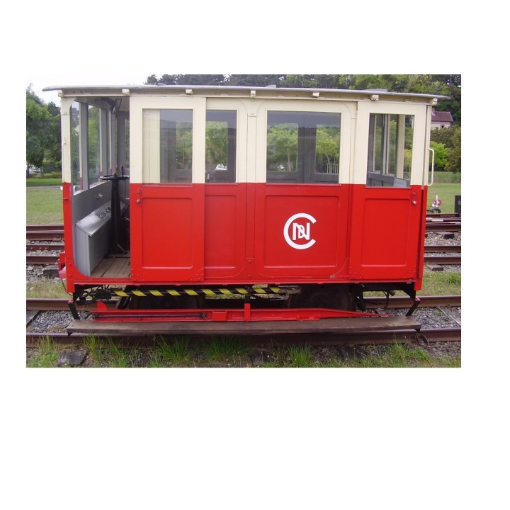 Draisine des Chemins de fer Départementaux, échelle zéro étroite, voie de 16,5 mm