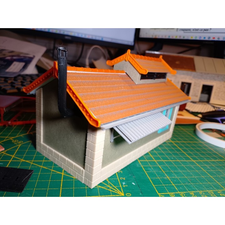 Lampisterie Echelle Zéro, 1/43,5, impression 3D