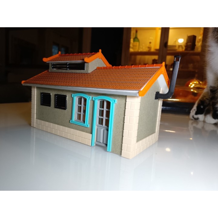 Lampisterie Echelle Zéro, 1/43,5, impression 3D