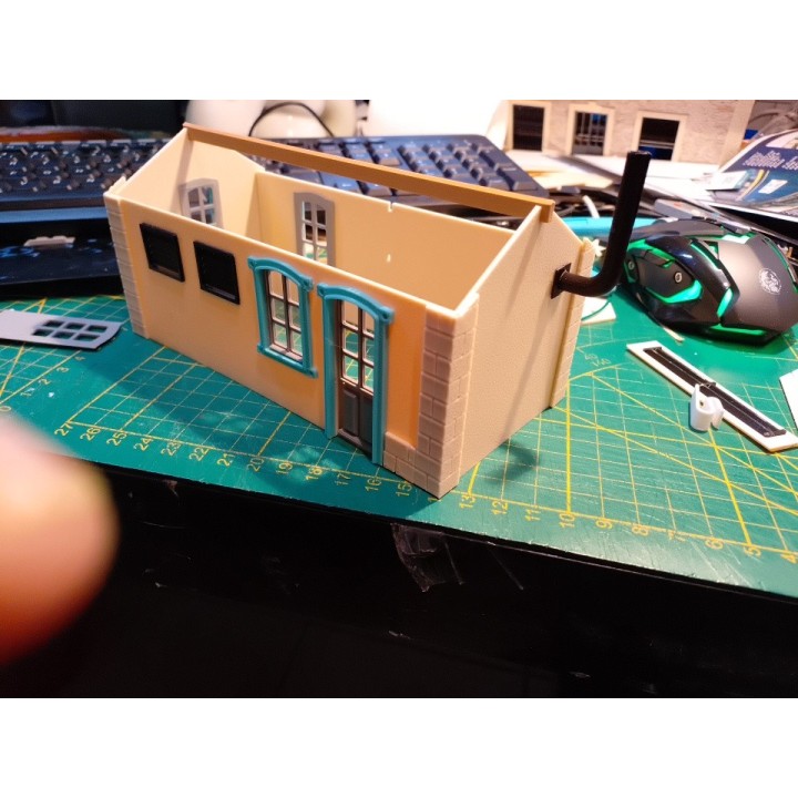 Lampisterie Echelle Zéro, 1/43,5, impression 3D