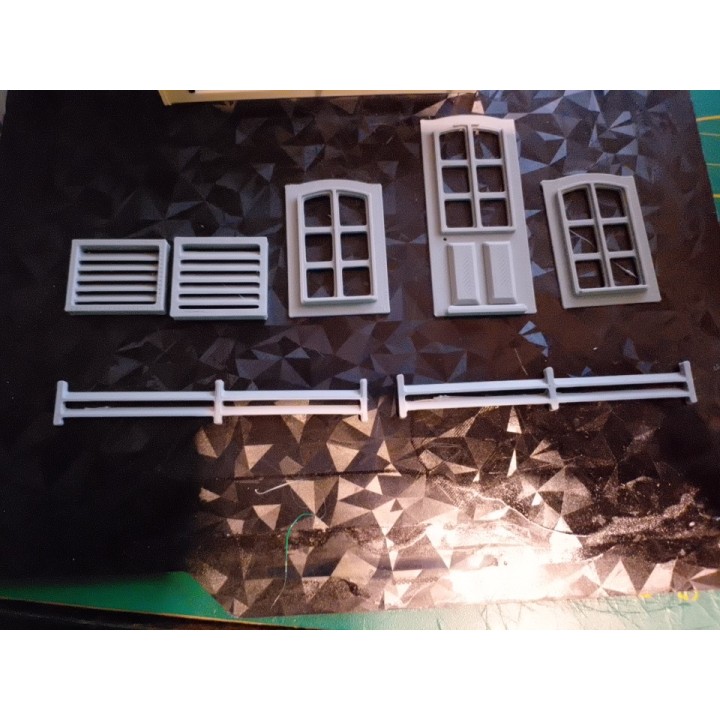 Lampisterie Echelle Zéro, 1/43,5, impression 3D