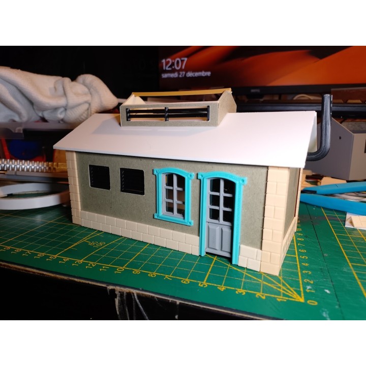 Lampisterie Echelle Zéro, 1/43,5, impression 3D