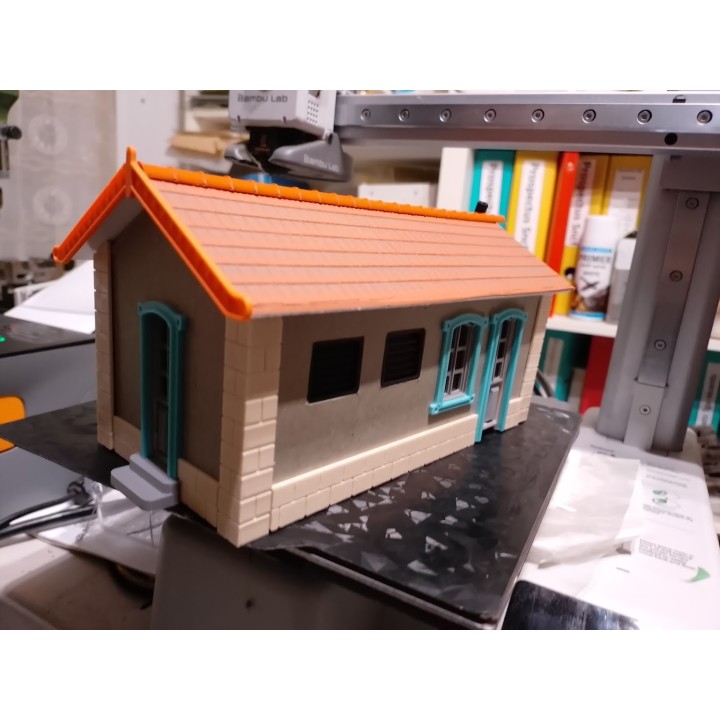 Lampisterie Echelle Zéro, 1/43,5, impression 3D