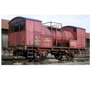 Wagon désherbeur K203, dépôt d'attache Coutras. Echelle zéro,  1/43,5