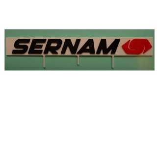 Grande enseigne SERNAM, pour entrepôts. Echelle Ho, 1/87