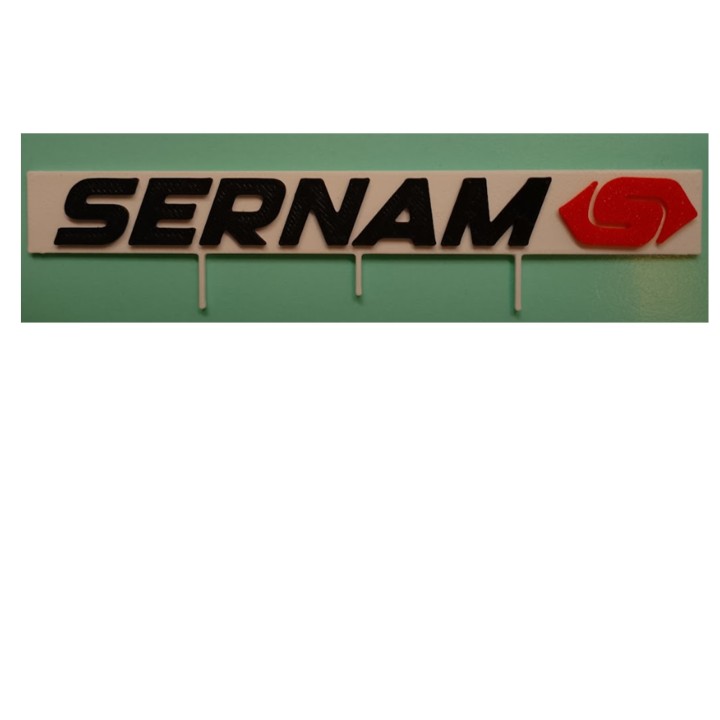 Grande enseigne SERNAM, pour entrepôts. Echelle Zéro, 1/43,5