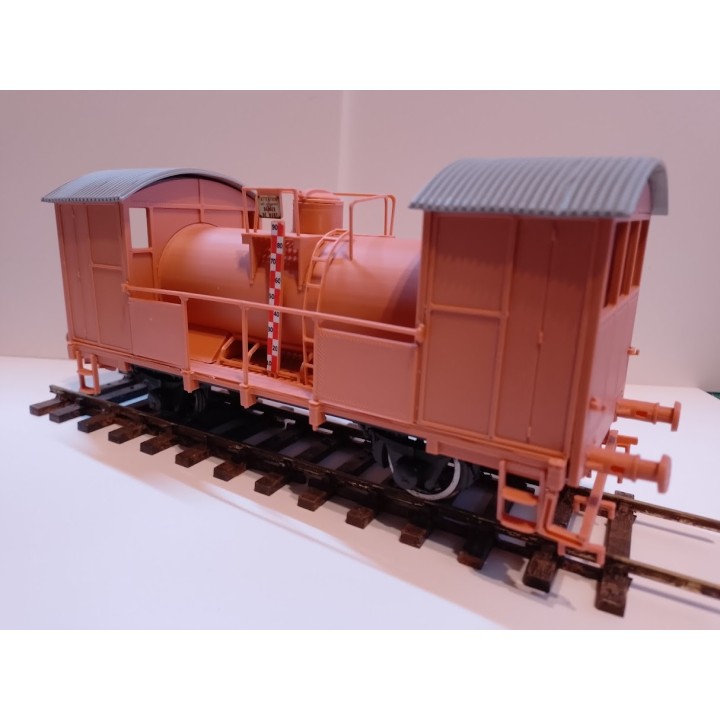 Wagon désherbeur K203, dépôt d'attache Coutras. Echelle zéro,  1/43,5 . VB3