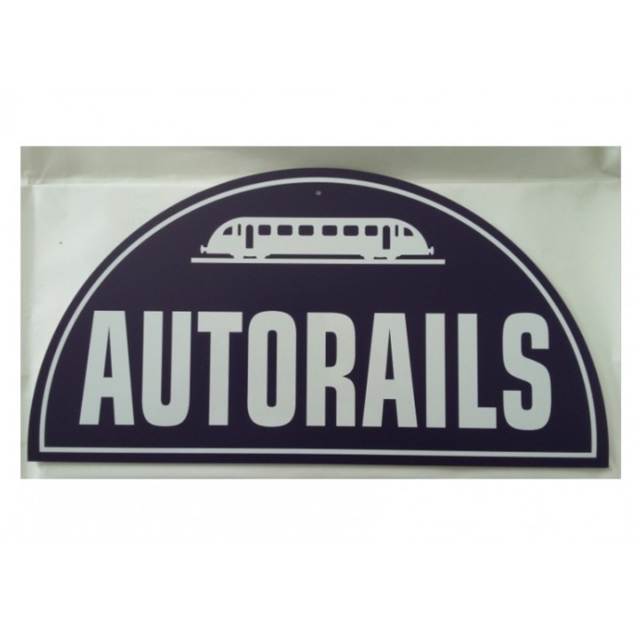 Plaque Dépôt Autorails