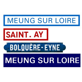 Ma plaque de gare