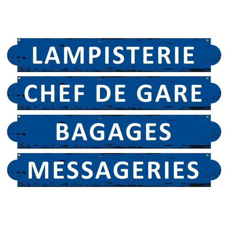 Ma plaque de gare