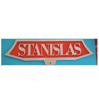 Plaque Train Stanislas
