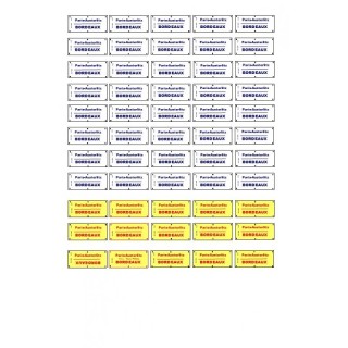 Plaques d'itinéraires ou de parcours