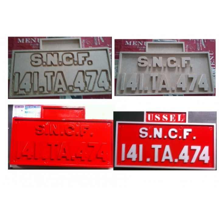Plaque 141 TA 474