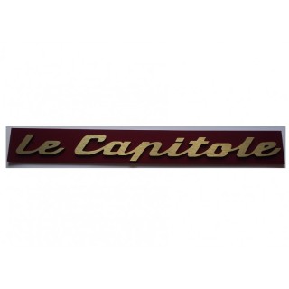 Plaque Capitole latérale voitures UIC