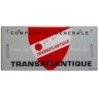 Plaques de trains Transatlantiques