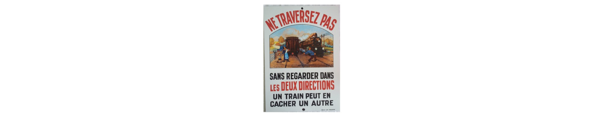 Plaques passage à niveau
