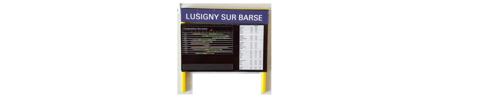 Environnement gare et emprise SNCF